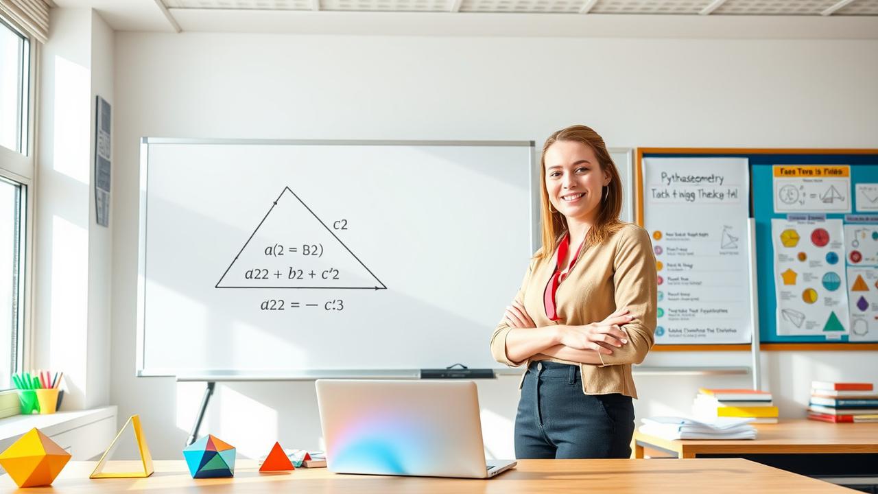 cara menghitung sisi miring segitiga