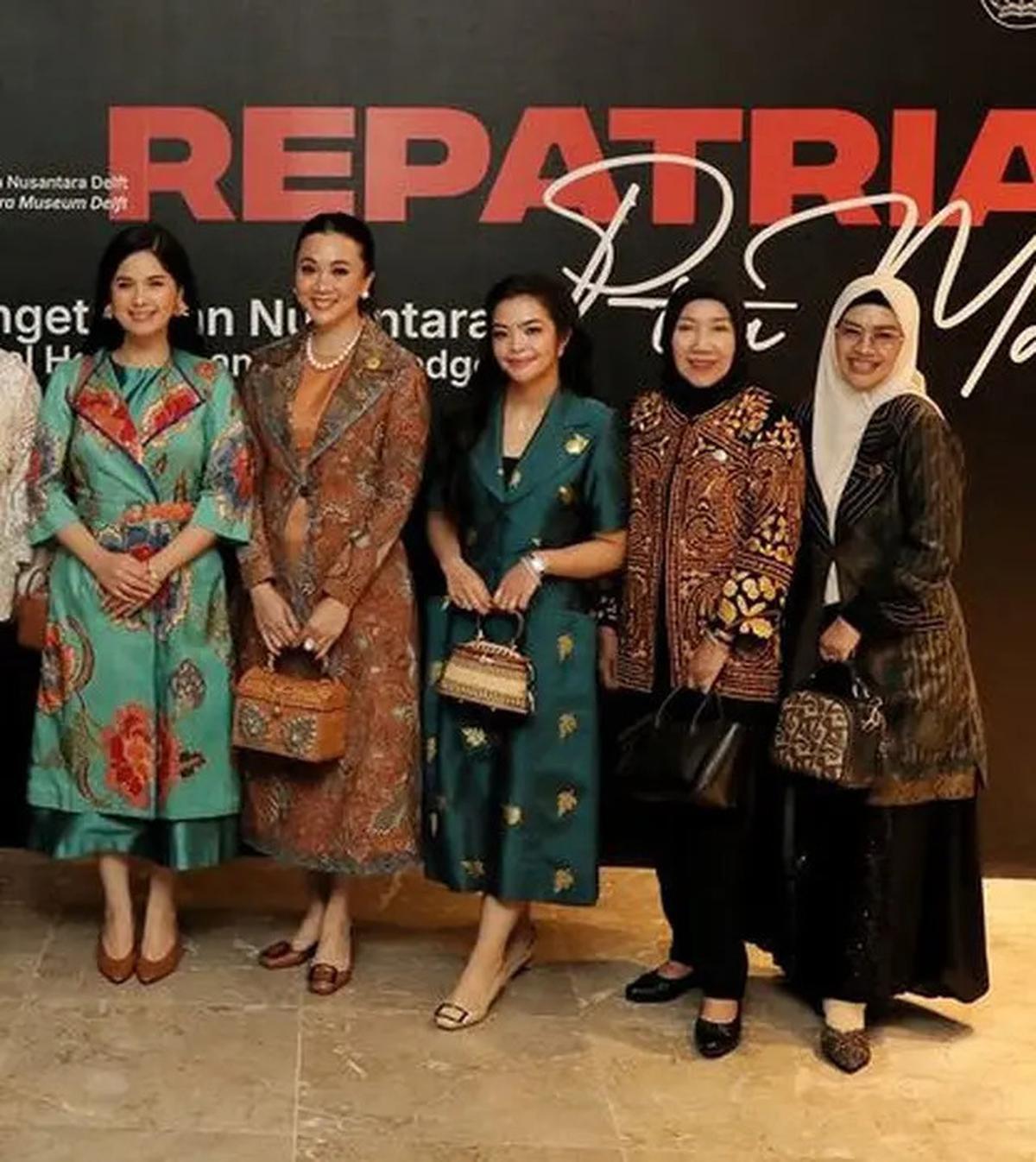 6 Gaya Formal Istri Menteri di Museum Nasional, Annisa Pohan dan Niena Kirana Tampil Elegan