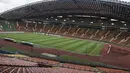 Suasana Stadion Shah Alam yang akan menjadi tempat pertandingan Grup B cabang sepak bola SEA Games 2017 Malaysia antara Indonesia melawan Thailand pada Selasa (15/8/2017). (Bola.com/Vitalis Yogi Trisna)