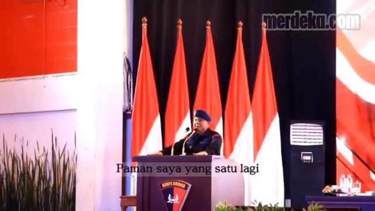 VIDEO: Selain Kopassus, Ternyata Mengalir Darah Pasukan Elite Polri di Tubuh Prabowo