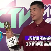 Jaz meraih penghargaan untuk pertama kalinya di ajang SCTV Music Awards 2017.