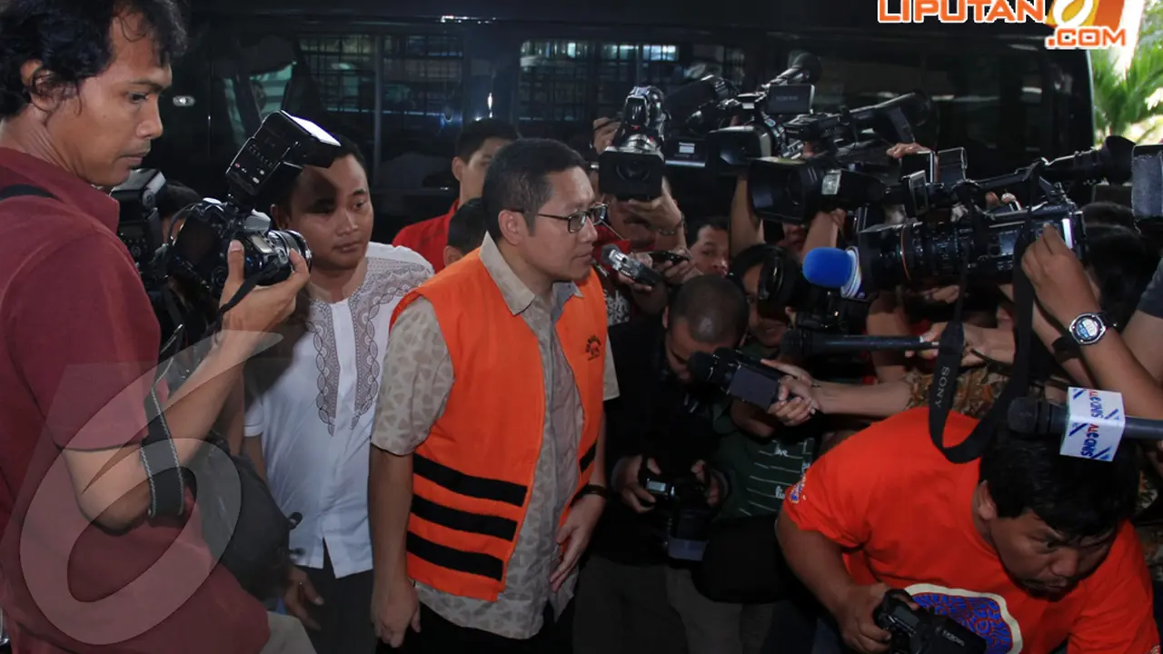 [FOTO] Begini Ekspresi Anas Saat Dituding Punya Tambang
