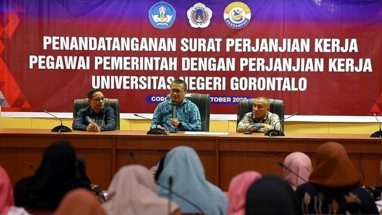 Fakta Menarik: 265 PPPK UNG Resmi Tandatangani Perjanjian Kerja, Siap Tingkatkan Kinerja Kampus