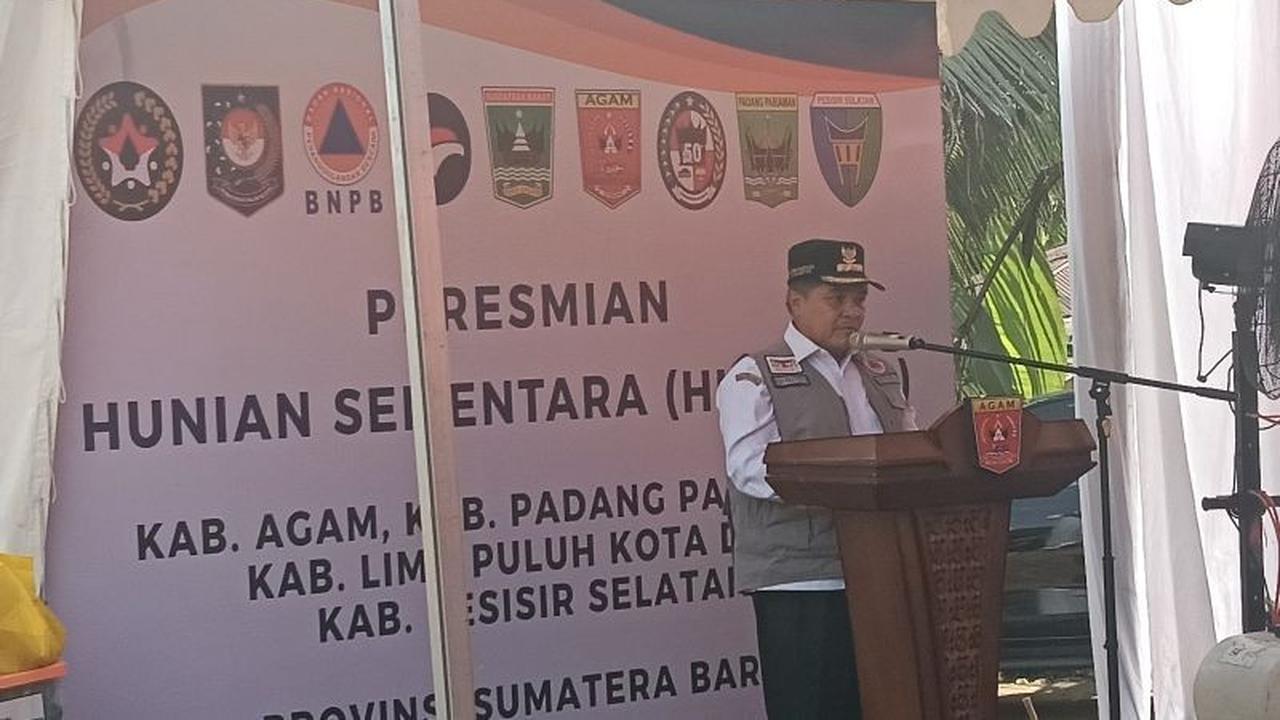 Dukungan Pemerintah Pusat Pacu Optimisme Pemulihan Agam Pascabencana