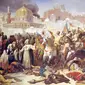 Pasukan Katolik merebut Yerusalem pada Perang Salib I tahun 1099 (Emile Signol / Wikimedia Commons)