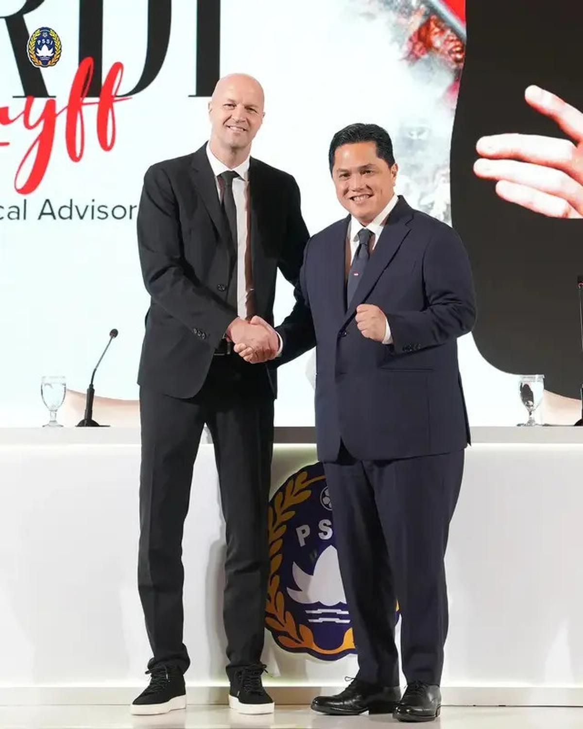 Apa Tugas Jordy Cruyff sebagai Penasihat Teknis di Timnas Indonesia?