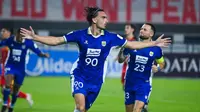 Andrew Jung, penyerang asal Prancis yang bermain di Persib Bandung pada BRI Super League 2025/2026. (Dok. ileague.id)
