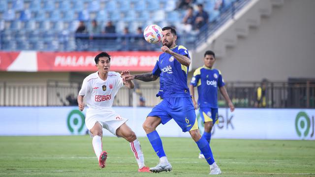 Dua Gol Penalti Liga Indonesia ALl Star Buyarkan Kemenangan Arema FC