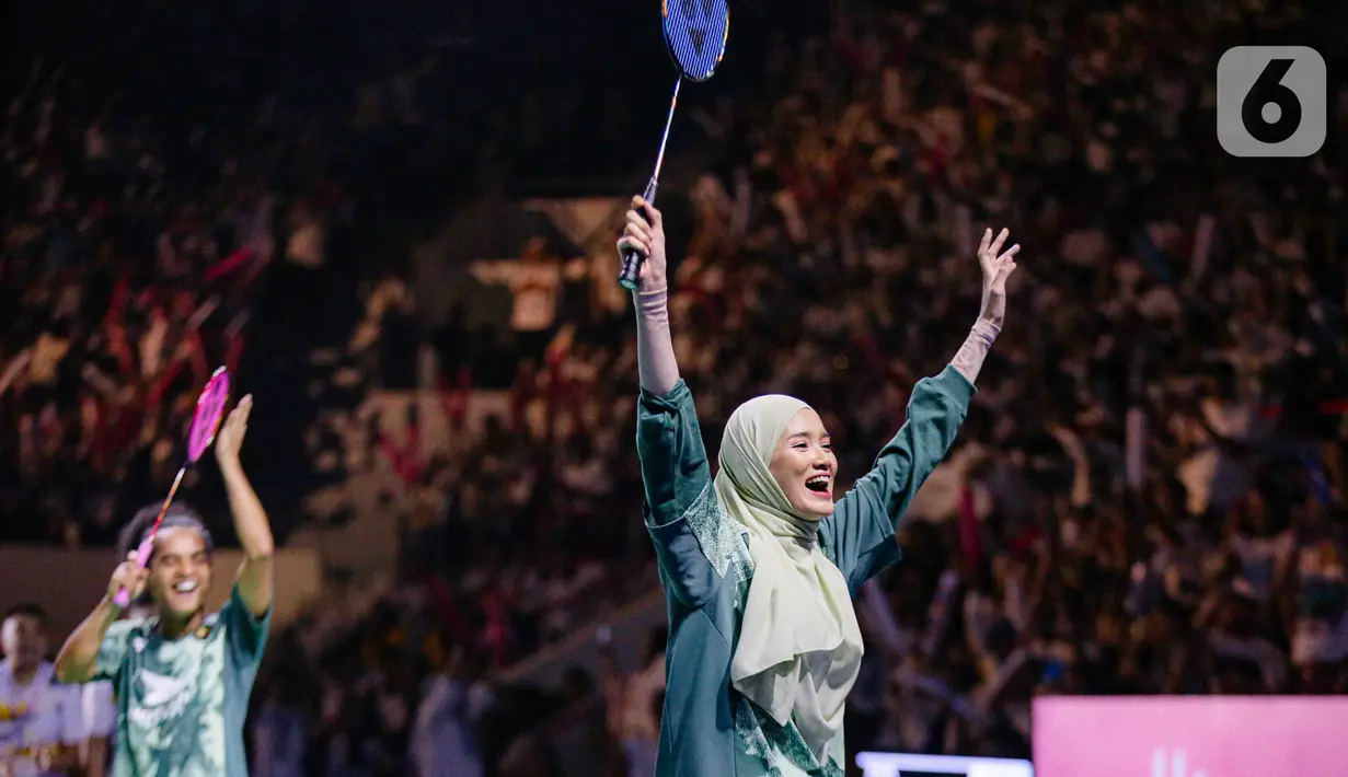 Acara ini menyatukan olahraga dan hiburan. (Liputan6.com/Faizal Fanani)