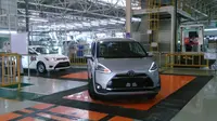 Toyota Sienta menjadi model terbaru yang diproduksi di Indonesia (Yongki/Otomotif)