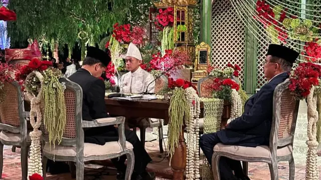 Doa dan harapan mengiringi Rasyid Rajasa nikahi Tamara Kalla. (credit: instagram.com/ruby_26)