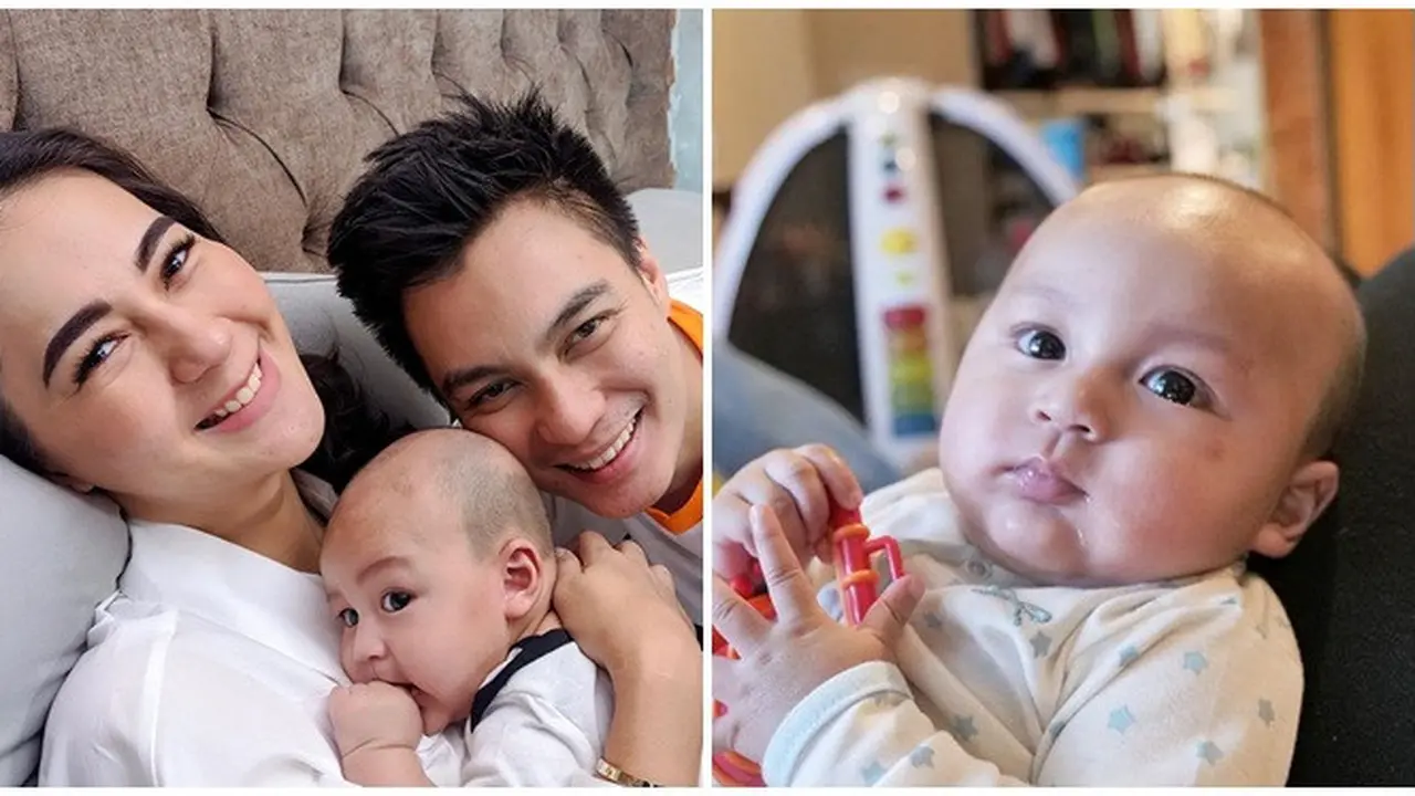 Menggemasakan, Ini 6 Gaya Terbaru Kiano Tiger Wong Anak Baim Wong Berambut Botak