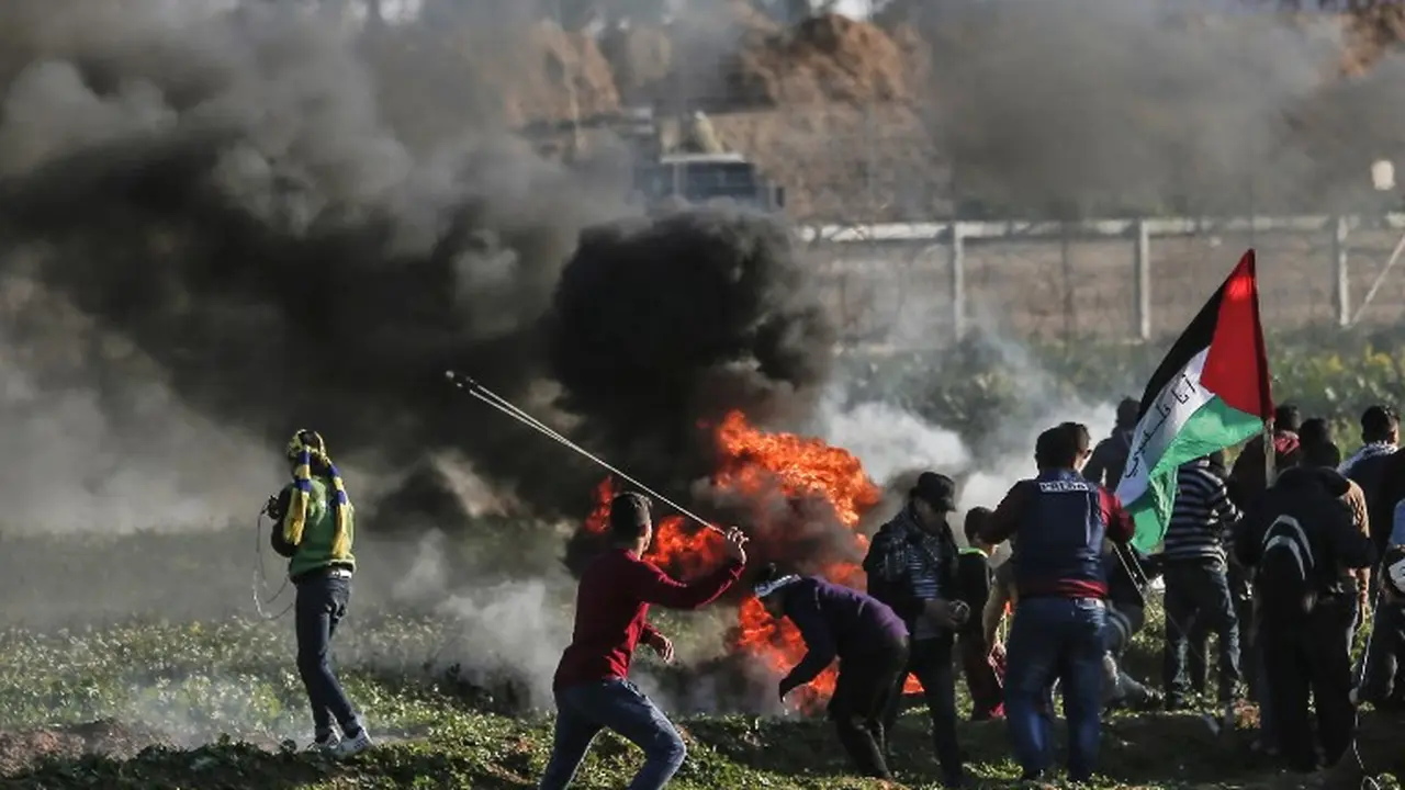 Seorang remaja asal Palestina berusia 15 tahun tewas dalam bentrokan di jalur Gaza (AFP)