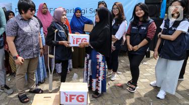 Kolaborasi IFG dan JKI Salurkan Bantuan Paket Sembako