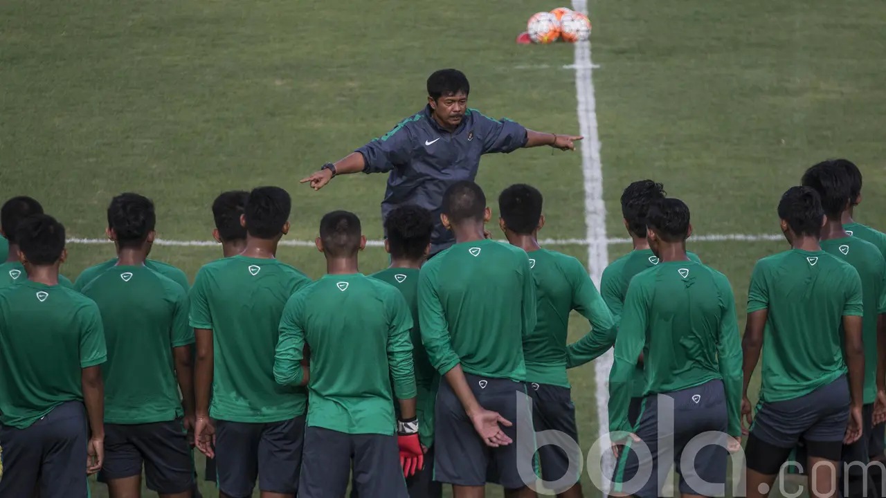 Indra Sjafri Memulai Latihan Perdana Timnas Indonesia U-19