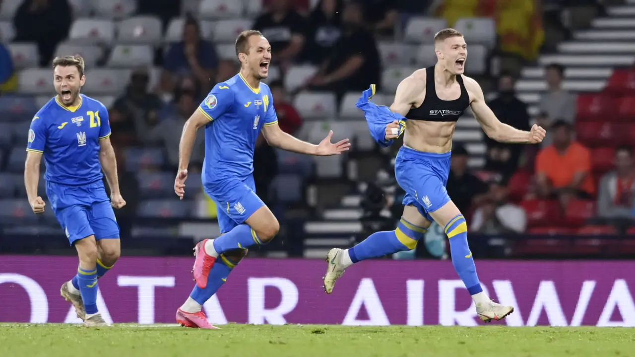 Foto Piala Eropa: Momen Selebrasi Emosional di Babak 16 Besar Euro 2020