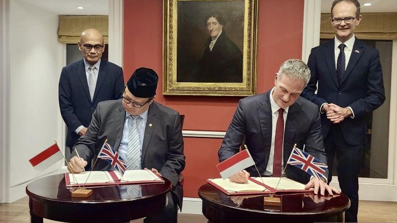 Indonesia dan Inggris Luncurkan Kemitraan Pertumbuhan Ekonomi, Perkuat Kerja Sama Strategis
