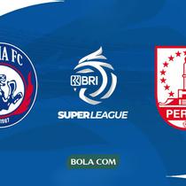 Prediksi Arema FC vs Persis Solo di BRI Super League. (Bola.com/Wiwig Prayugi)