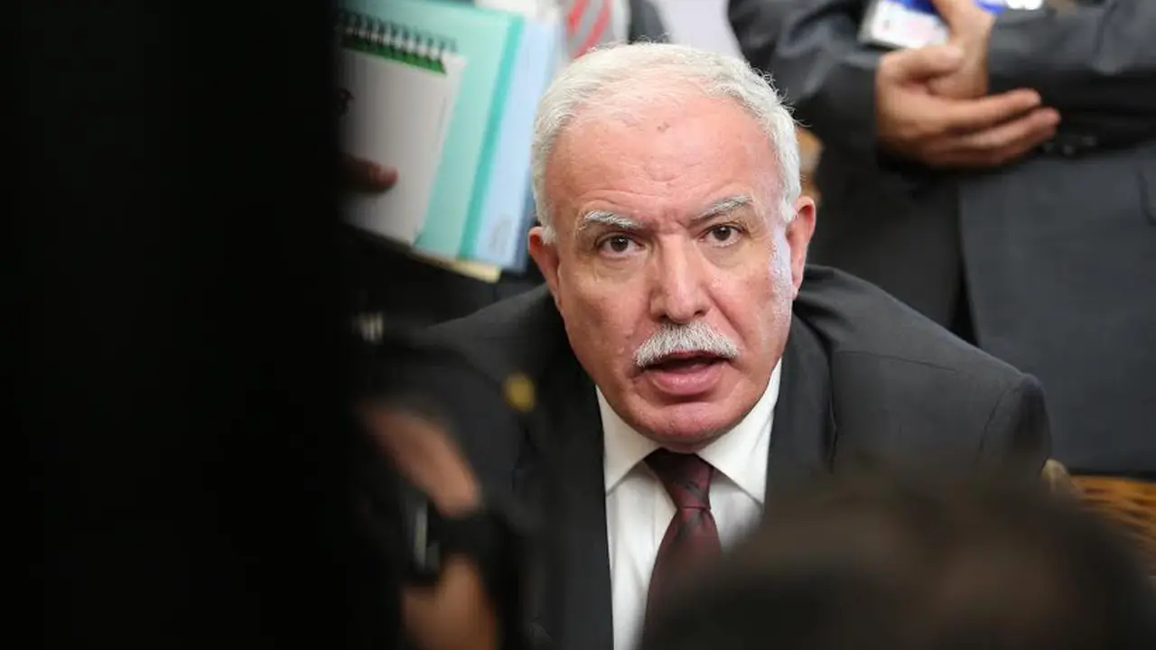 Menlu Palestina Riyad al-Maliki