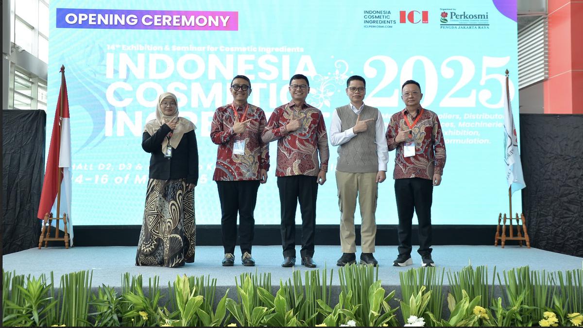 PERKOSMI Selenggarakan Indonesia Cosmetic Ingredients (ICI) ke-14