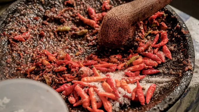Pedasnya Nasi Tempong/dok. Kemenparekraf