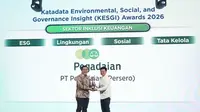 Pegadaian Borong Empat KESGI Award 2026 Berkat Kinerja ESG di Sektor Inklusi Keuangan
