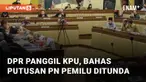 Komisi II DPR RI akan memanggil KPU dalam rapat kerja pada Rabu, 15 Maret 2023. Rapat akan membahas putusan PN Jakarta Pusat terhadap gugatan terkait Pemilu ditunda.