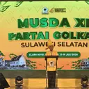 Pesan Khusus Bahlil untuk Pengurus Baru Golkar Sulsel
