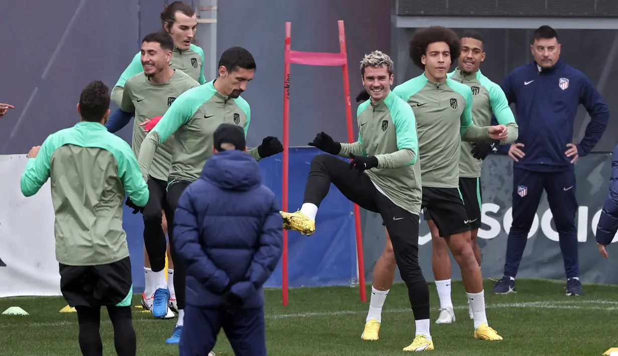 Atletico menempati posisi puncak dengan 11 poin, sedangkan Lazio di peringkat kedua terpaut satu poin. (Thomas COEX / AFP)
