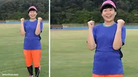 Matsumoto Jun Semangati Komedian Wanita Peserta Maraton