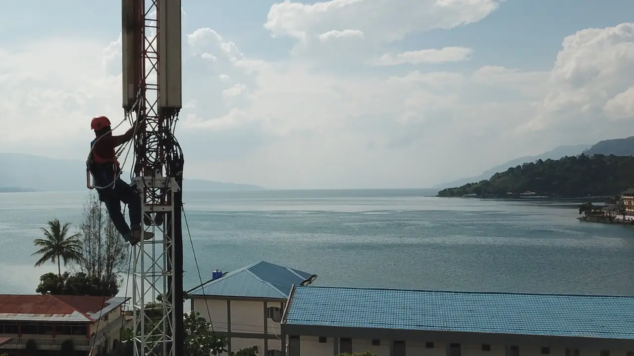 4G XL di Kawasan Danau Toba