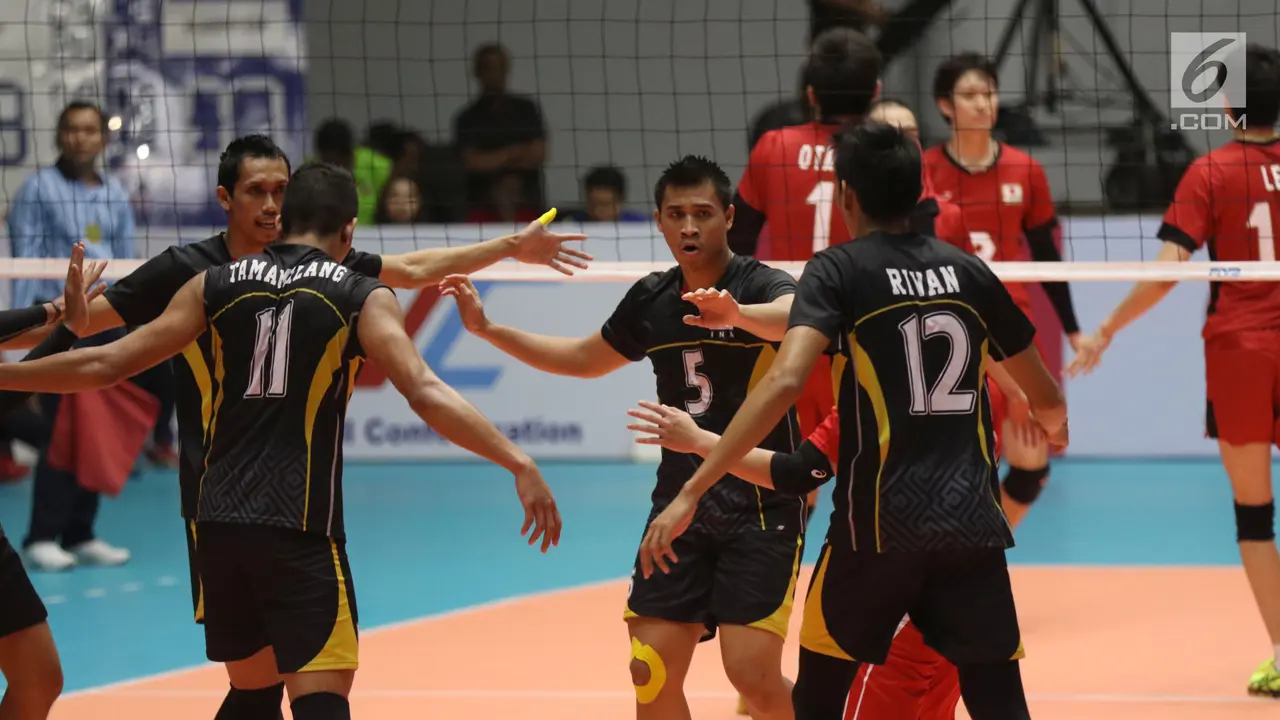 Kejuaraan Voli Asia 2017: Indonesia Bersyukur Tampil di Semifinal