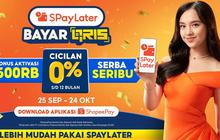 Promo Spesial SPayLater Bayar QRIS bersama Lyodra, Cicilan 0% Bikin Belanja Makin Hemat!