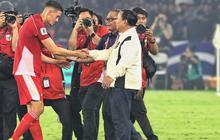 Serba Serbi Laga Timnas Indonesia vs China, Prabowo Joget Silat hingga Jay Idzes Amankan Titik Pinalti
