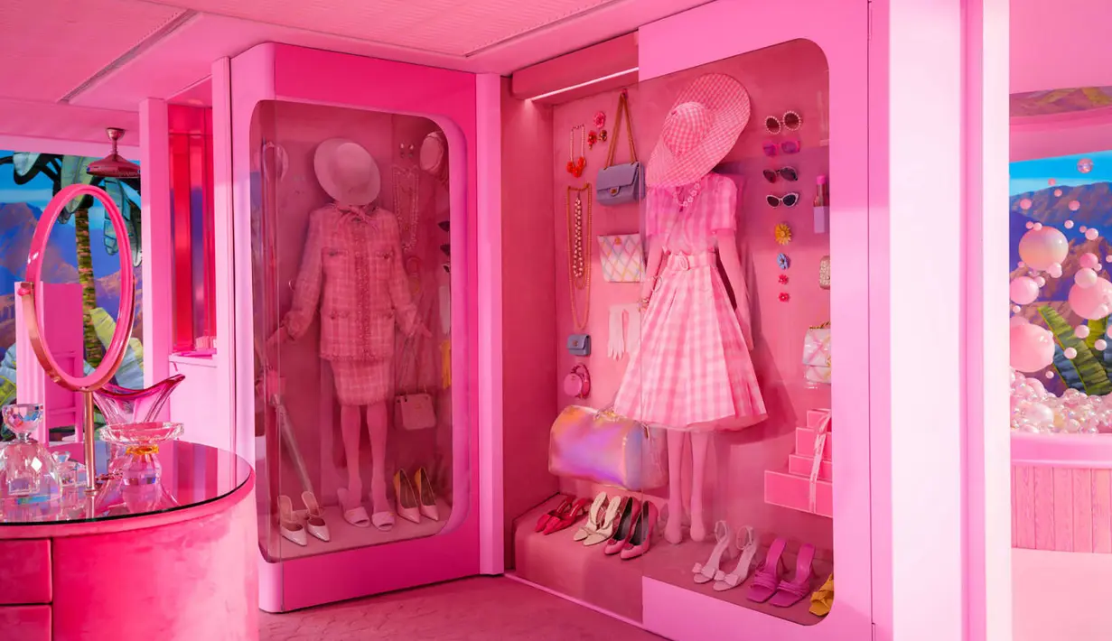 Film ini menghadirkan Barbie Land, tempat sempurna untuk makhluk sempurna, yang mengalami krisis eksistensial. [Foto: Document/Chanel]