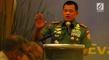 Kepala Pusat Penerangan (Kapuspen) TNI Mayjen TNI Wuryanto angkat bicara terkait puisi Panglima TNI Jenderal Gatot Nurmantyo saat jadi pembicara di Rapimnas Partai Golkar di Balikpapan, Kalimantan Timur.