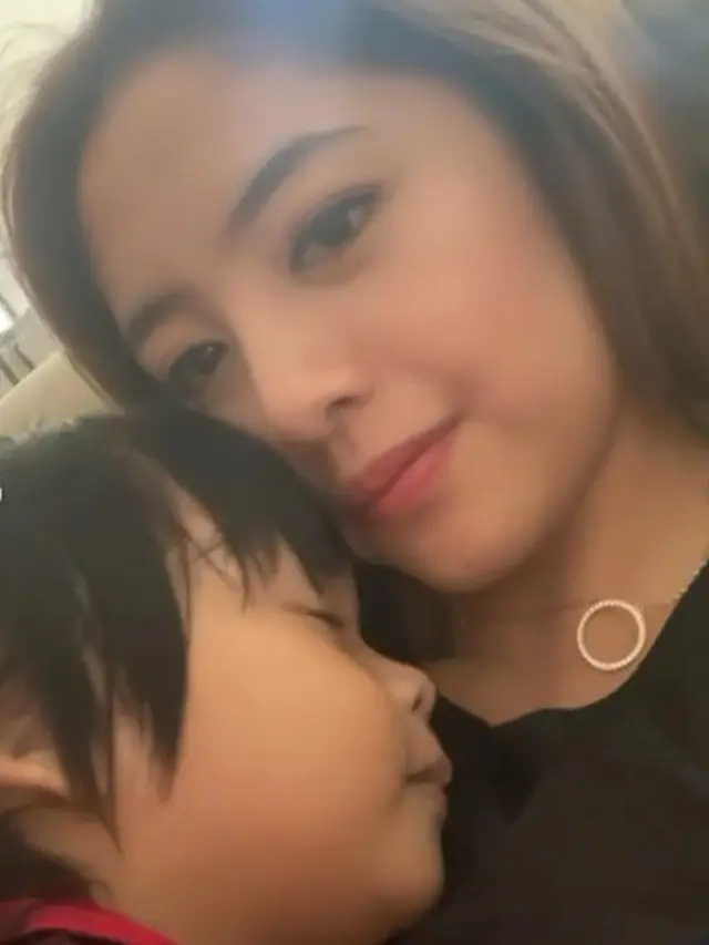 Natalie Zenn dan Artis Cilik Krishna Keitaro (Foto: Instagram/@nataliezenn24)