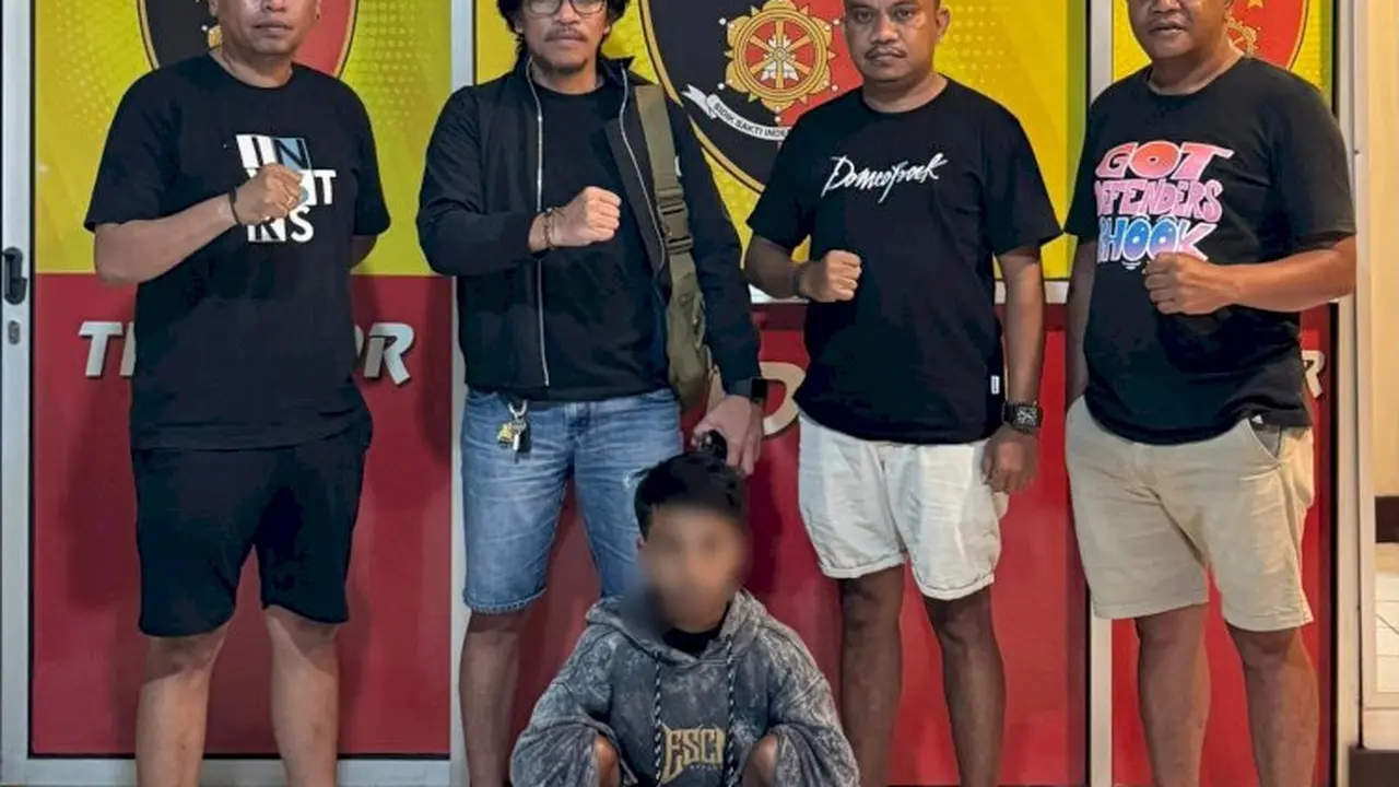 Ayah di Kupang Nekat Curi Helm di Kantor Polisi