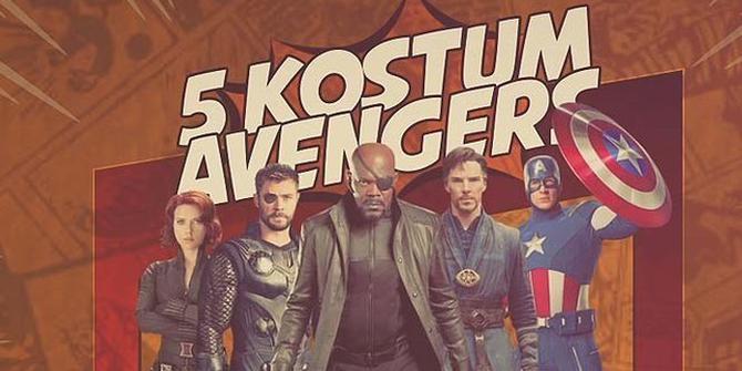 VIDEO: 5 Kostum Avengers Komik Vs Film