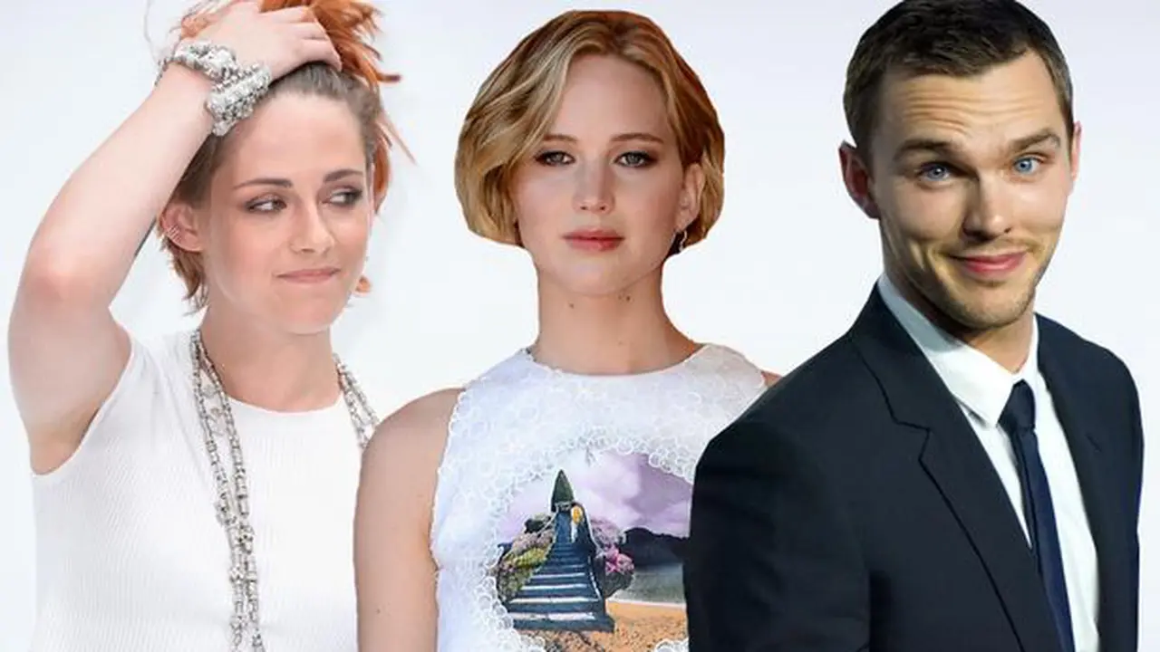 Nicholas Hoult Dekati Kristen Stewart, Jennifer Lawrence Tertawa