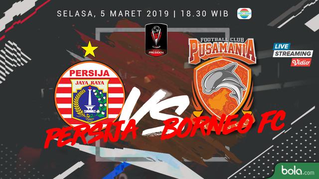 Persija Jakarta vs Borneo FC