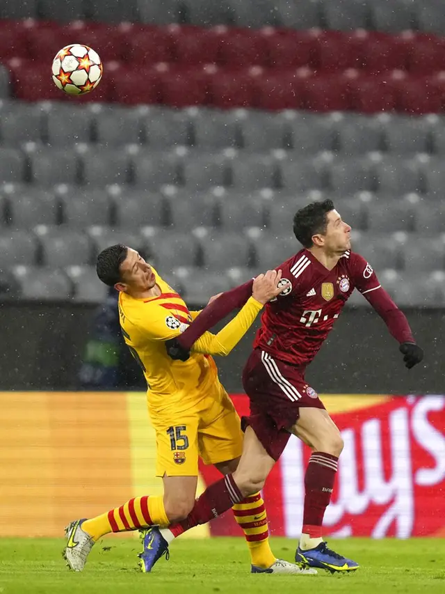 FOTO: Dibantai Munchen 3-0, Barcelona Tersingkir dari Liga Champions