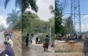 Dua Kali Ganti Presiden, Jalan Rusak Lampung Tidak Tersentuh Perbaikan
