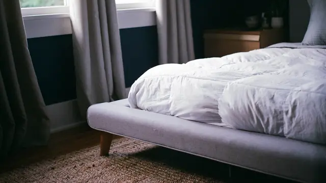 Ilustrasi tempat tidur