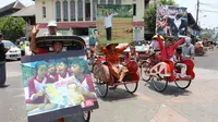 Tamu Pernikahan Putra Jokowi Bakal Dijemput Becak