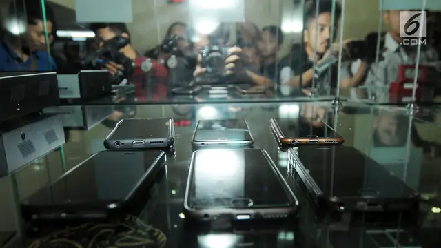 Berbagai Jenis HP Para Koruptur Dilelang KPK