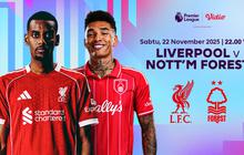 Nonton Liga Inggris: Liverpool vs Nottingham Forest, Tayang di Vidio