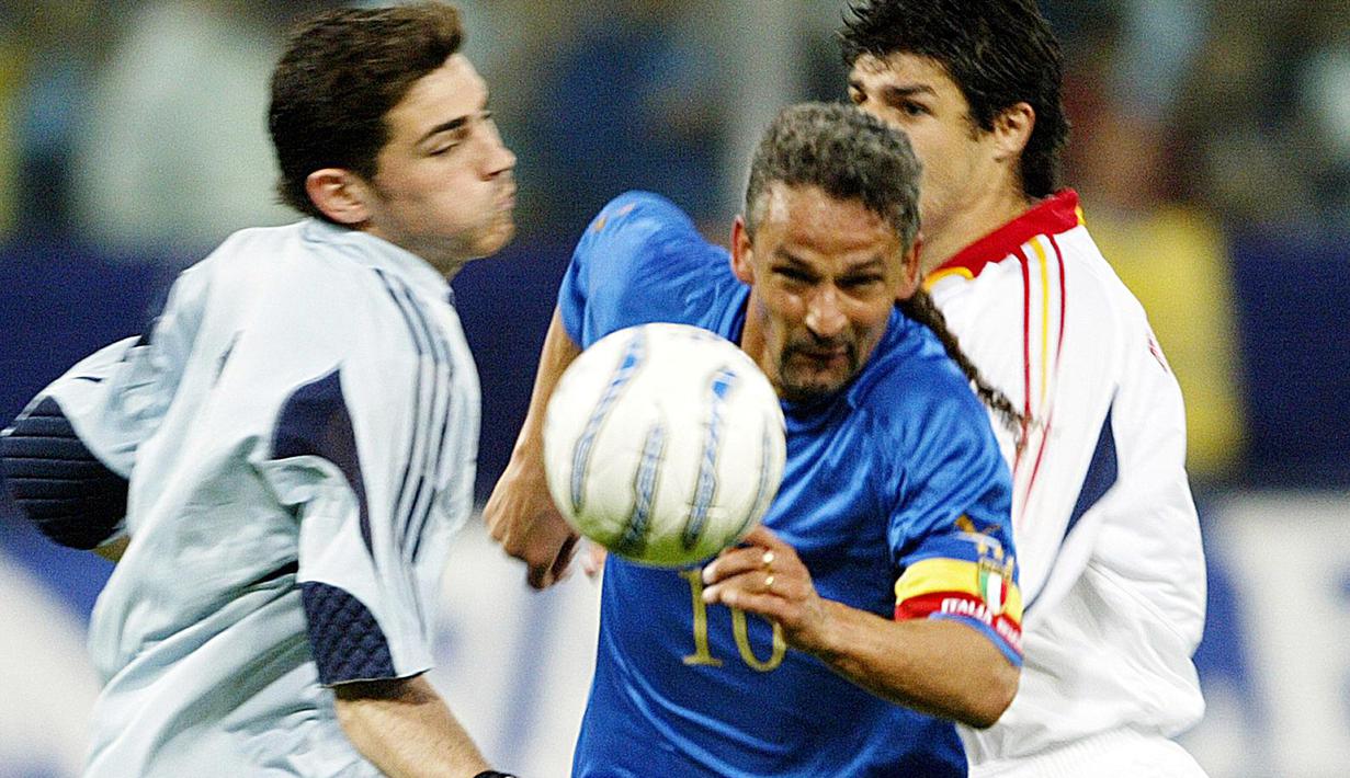 5. Roberto Baggio. (AFP/Paolo Cocco)