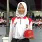 Calon Paskibraka Nasional 2019 dari Aceh, Indrian Puspita Ramadhani. (Foto: Liputan6.com/Ratu Annisaa Suryasumirat).