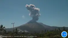 Gunung Lewotobi Laki-Laki Erupsi Lagi, Alami 2 Kali Gempa Letusan